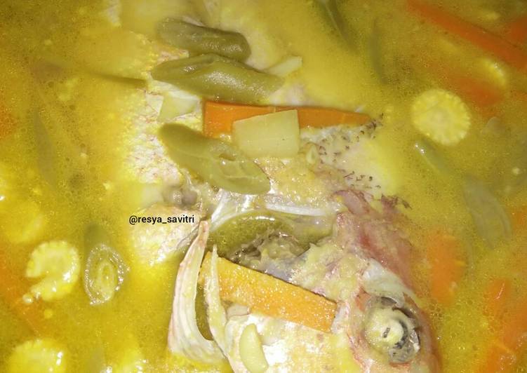 Resep 66. Kakap Masak Acar Kuning yang Menggugah Selera