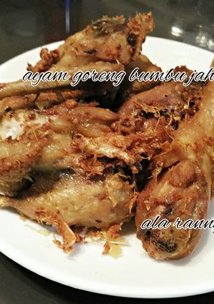 Foto resep Ayam goreng jahe