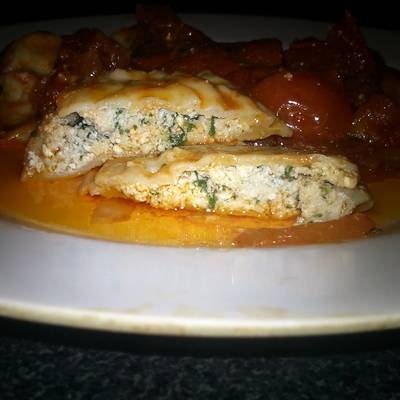 Ravioles caseros de pollo, ricota y verdura Receta de Ale Matutti- Cookpad