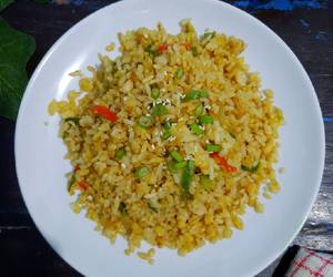 Resep Mudah Nasgor orak arik telur ala korea Enak Sempurna