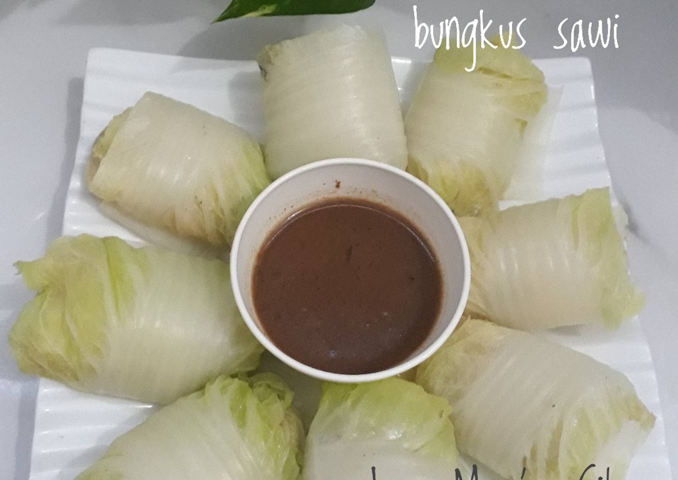 Siomay Ikan Bungkus Sawi