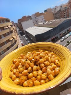 Una foto de Snack de garbanzos