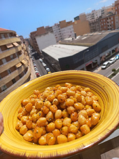 Una foto de Snack de garbanzos