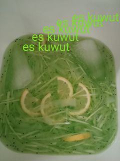 Foto resep Es kuwut Timun