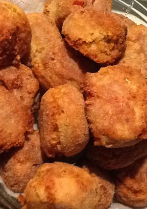 Una foto de Croquetas de atún y papa