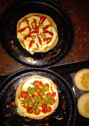 Una foto de Vegetariana - Pizzas de harina integral 🍕🍕
