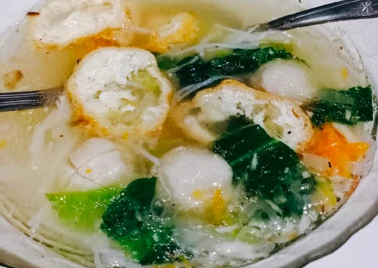 Bakso Kuah Simple Tanpa Rebusan Tulang
