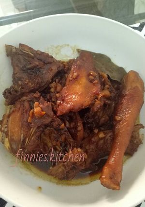 Foto resep Ayam kampung masak kecap