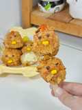Cheesy Chicken Shrimp Ball
