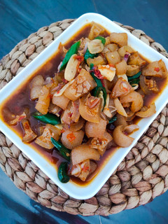 Foto resep Cecek / kikil sapi kecap pedas cabe ijo
