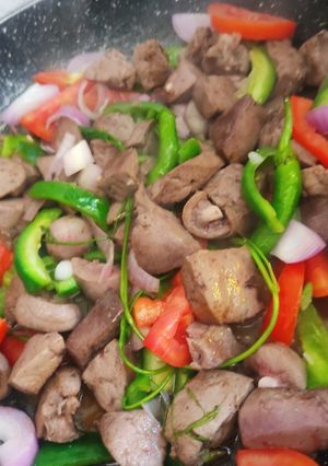 صورة لوصفة كبده سودانيه