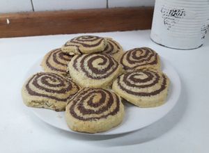 Una foto de Polvorones