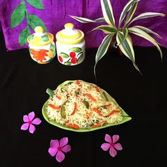 A picture of Vegetable Fried Rice.