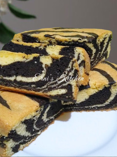 Foto resep Zebra Cake panggang