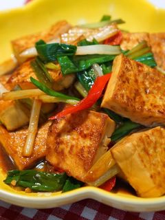 蔥燒豆腐 的食譜成品照片