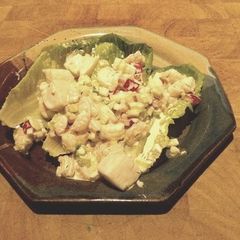 Summer seafood salad A picture of Summer seafood salad.
