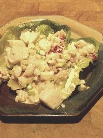 Easy Way Prepare Summer seafood salad the Can Spoil the Tongue Appealing