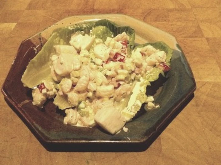 Easy Way Prepare Summer seafood salad the Can Spoil the Tongue Appealing