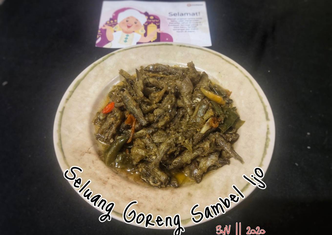 Seluang Goreng Sambel Ijo