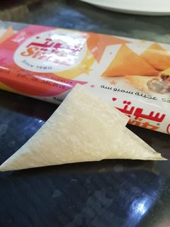 صورة لوصفة حشوة اللحمة المفرومة بالجبنة للسمبوسة 😙💕