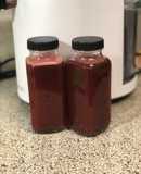 Nước ép dưa hấu và mâm xôi đen (blackberry)