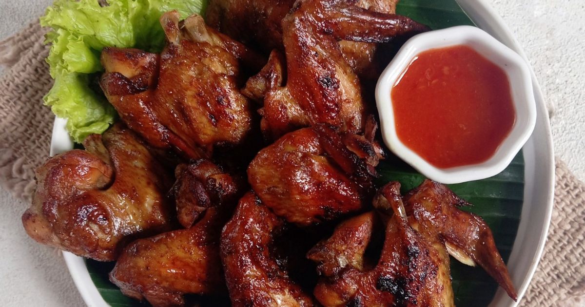 Resep Chicken Wings Bbq oleh 👩‍🍳 Mama Akmal - Cookpad