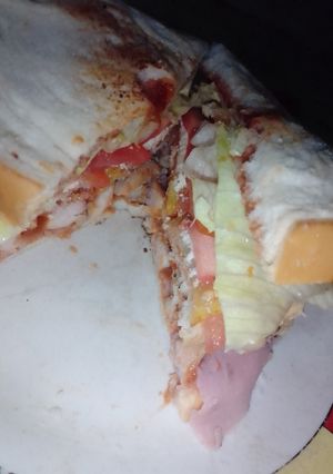 Una foto de Sándwich dos pisos 😍