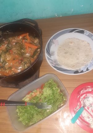 Una foto de Tacos de verdura