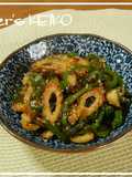 Farmer's Recipe: Stir-Fried Bell Peppers and Fish Cake