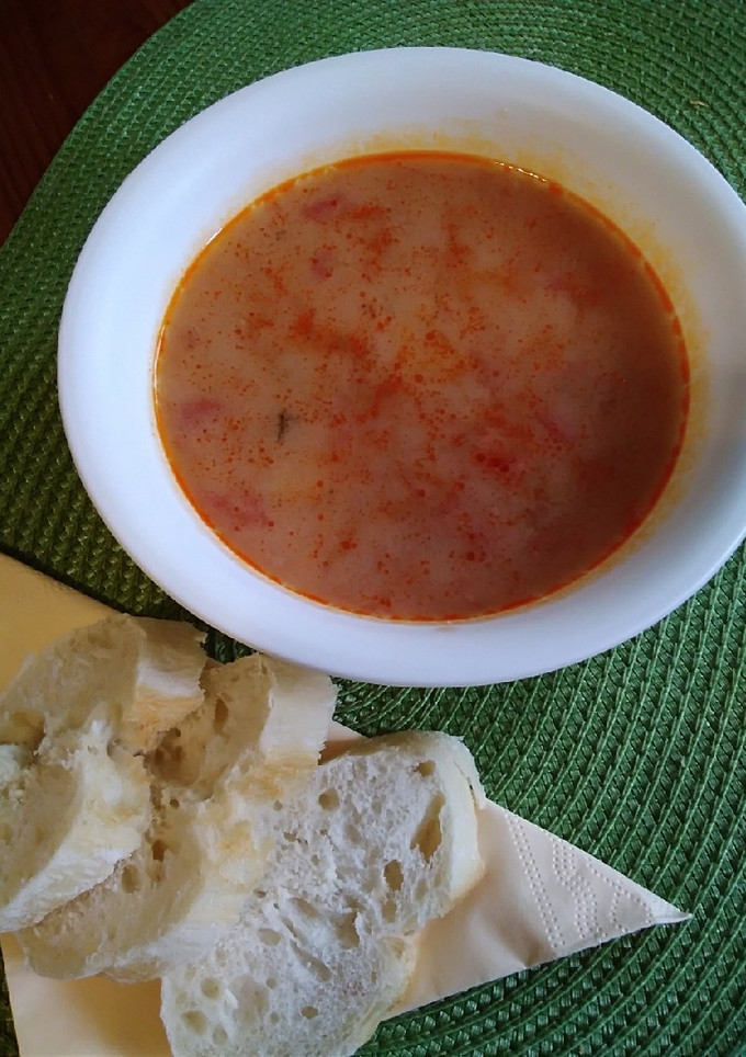 Fejtett bableves recept fotója