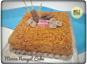 Foto resep Mocca Nougat Cake
