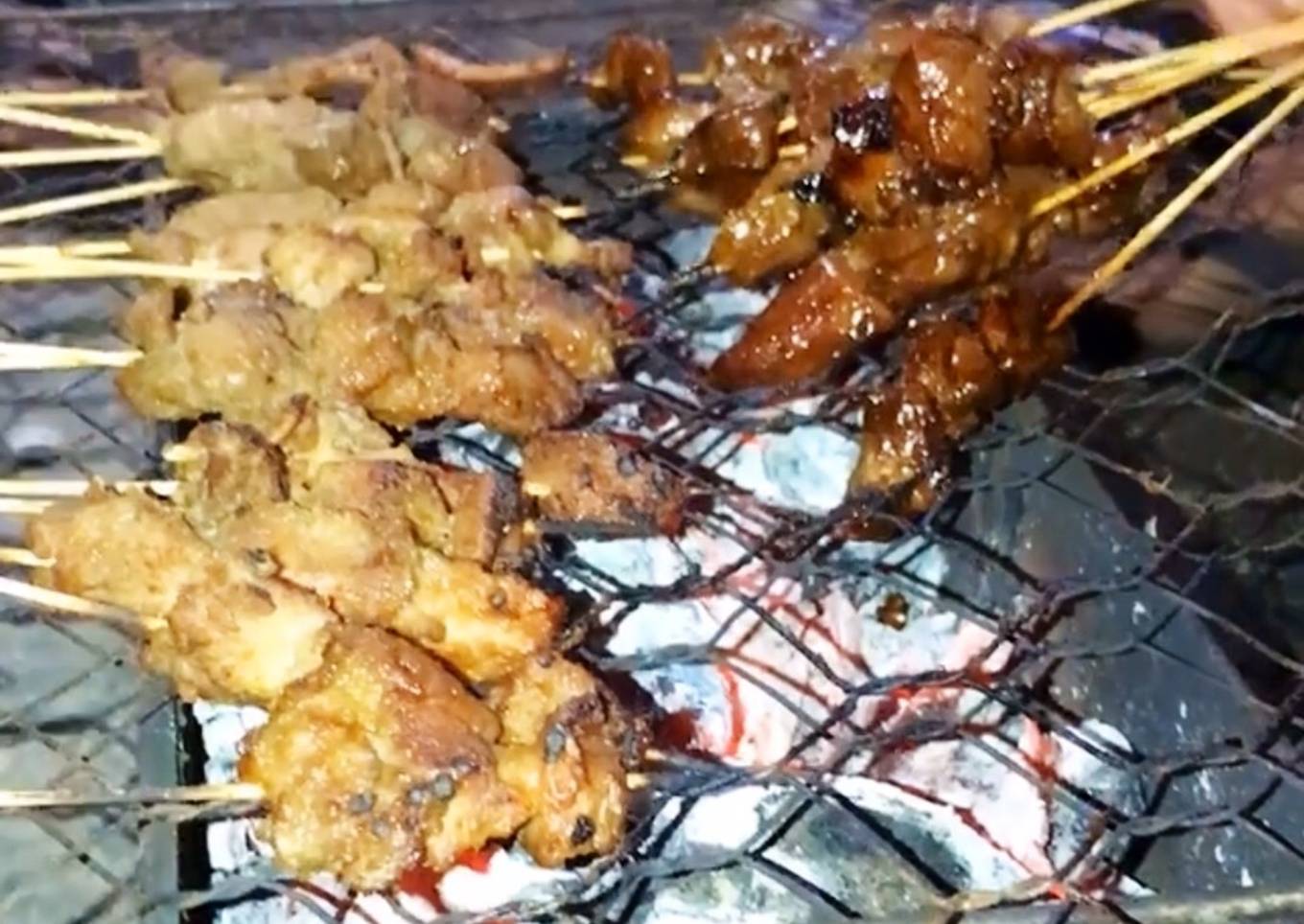 Sate Kambing Kuah Kacang