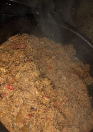 Una foto de Machaca res con huevo estilo Sonora