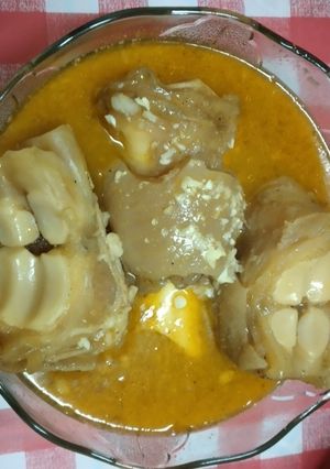 صورة لوصفة شوربه الكوارع