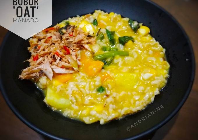 Langkah Mudah untuk Menyiapkan Bubur 'Oat' Manado Anti Gagal