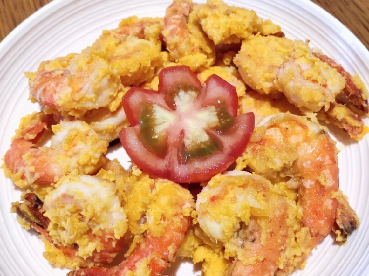 Easy Ways Prepare Recipes Salted Egg Yolk Prawns the Delicious Appealing.