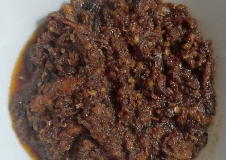 Sambal roa manado