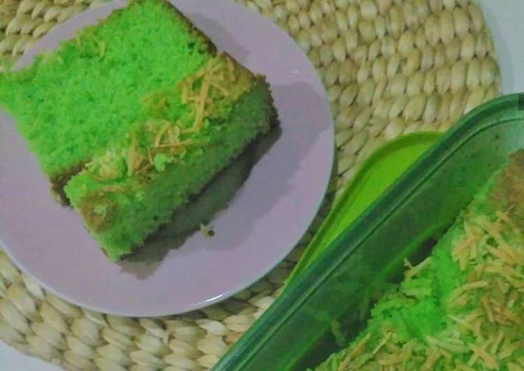 Langkah Mudah untuk Menyiapkan Bolu pandan wangi, Menggugah Selera