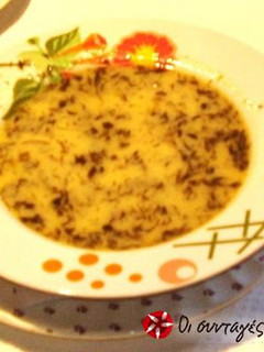 A picture of Magiritsa with chicken offal.