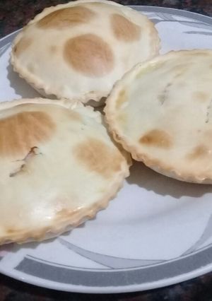 Una foto de Mini tarta de pollo y choclo