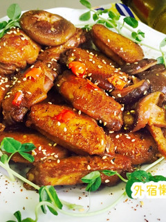 香辣蒜燒雞翅 三步驟上菜!! 的食譜成品照片