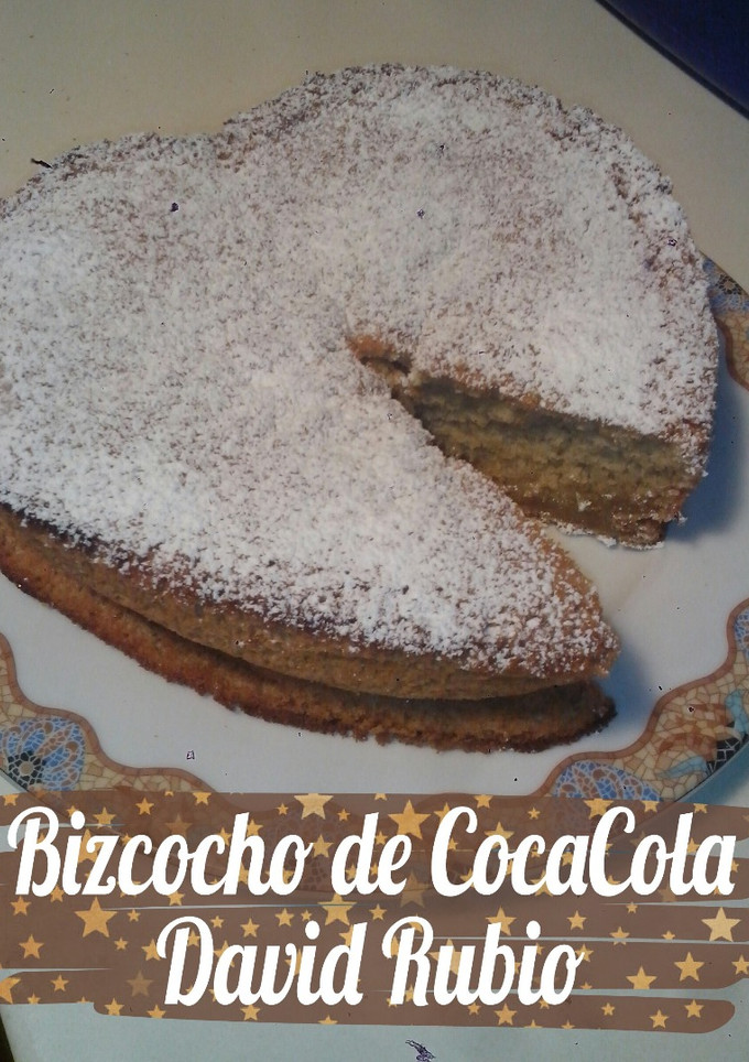 Una foto de Bizcocho de CocaCola