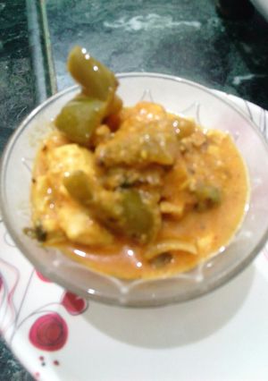 A picture of Kadai paneer.