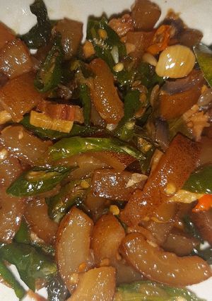 Foto resep Kikil Tumis Lombok Ijo