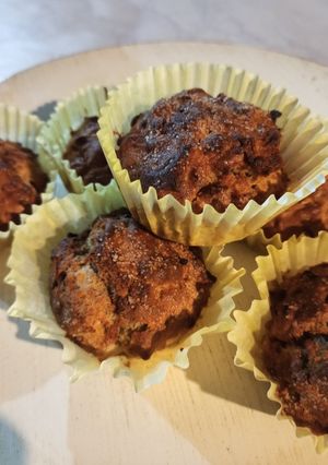 Una foto de Muffins de manzana y canela