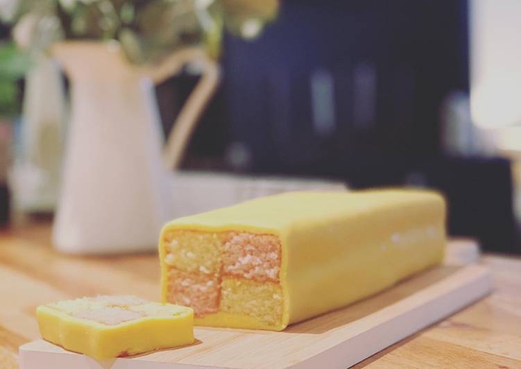 Battenburg Cake (gluten free) 🧈