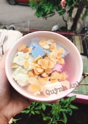 Hình của món Chè khúc bạch rau củ.
