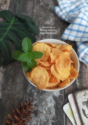 Foto resep Keripik Kentang Rasa Barbeque