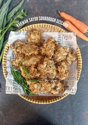 Foto resep Bakwan sayur sourdough discard