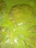 Carnitas Patties in Green Sauce, Mario Style
